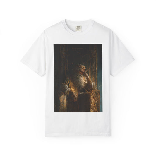Royal Portrait T-Shirt — Classic King Painting Graphic Tee