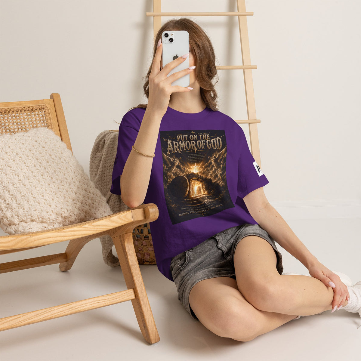 Armor of God T-Shirt — "God Is Not Done With You" Christian Faith Tee