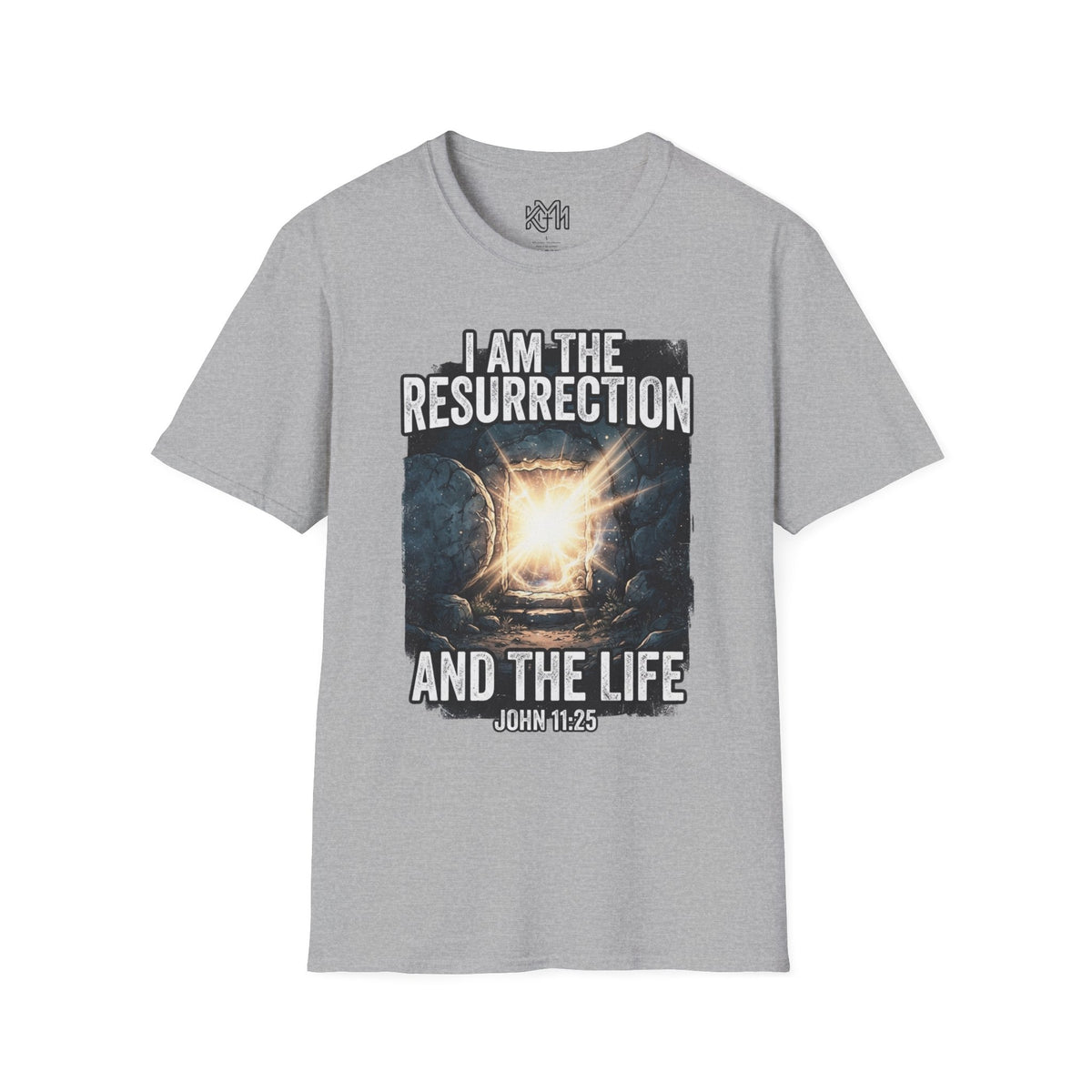 I Am The Resurrection T-Shirt — John 11:25 Christian Easter Tee