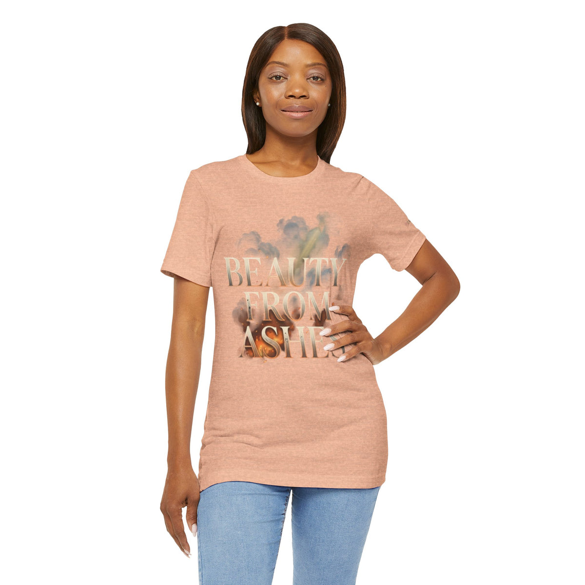 Beauty From Ashes Floral Tee