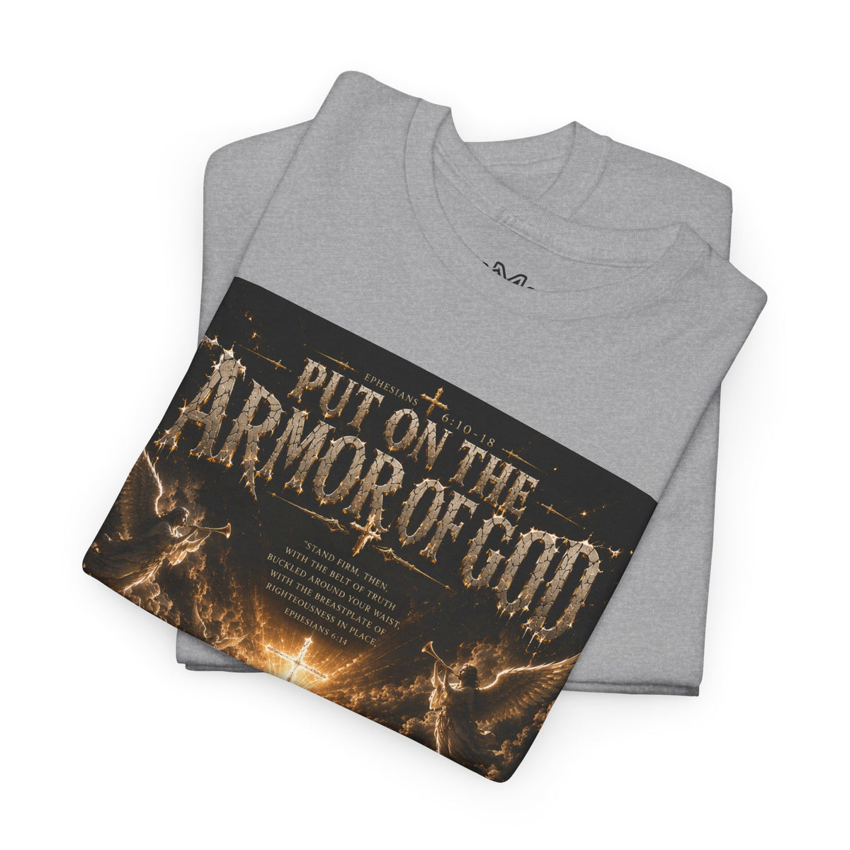 Armor of God T-Shirt — "God Is Not Done With You" Christian Faith Tee