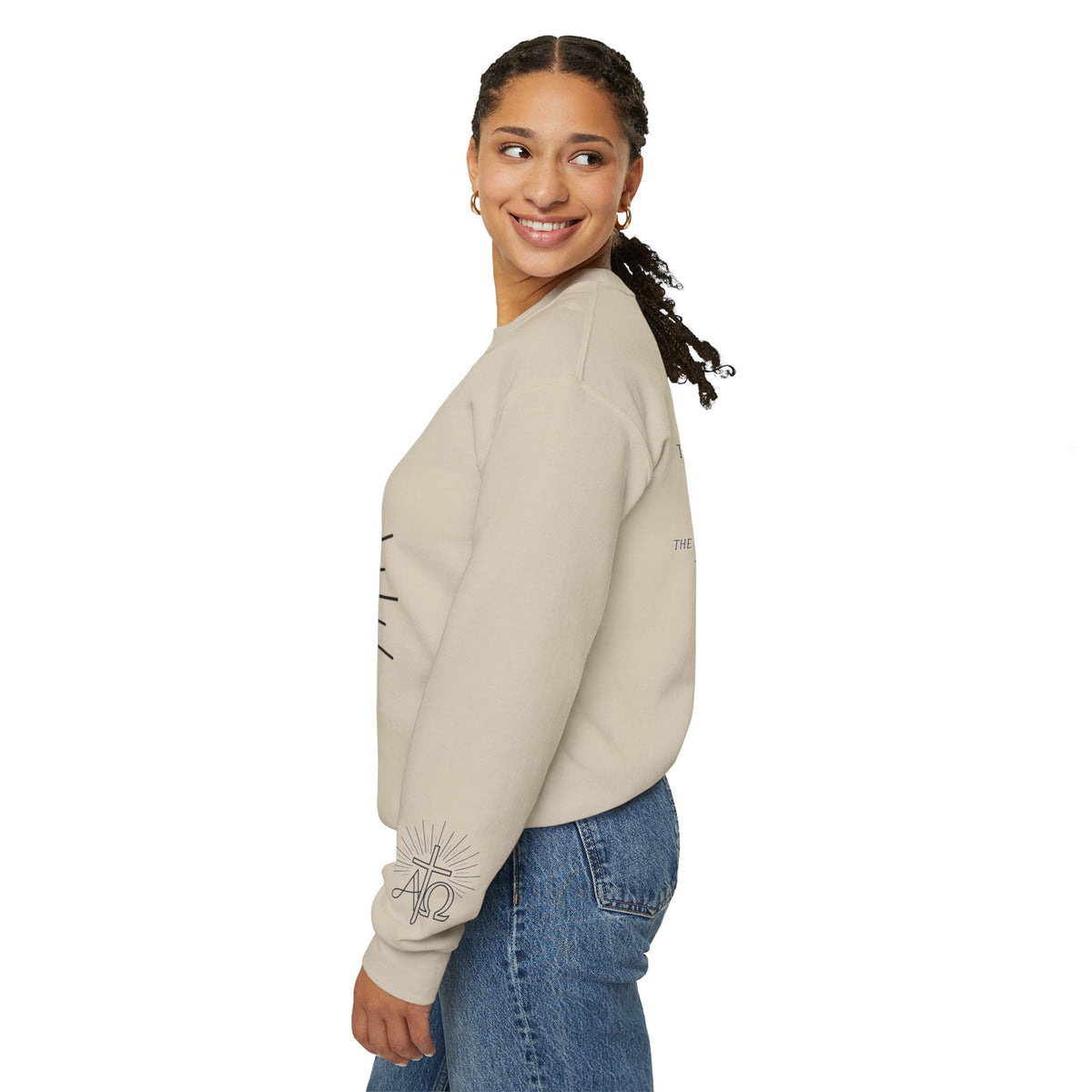Alpha Omega 'Revelation 22:13' Crewneck Sweatshirt