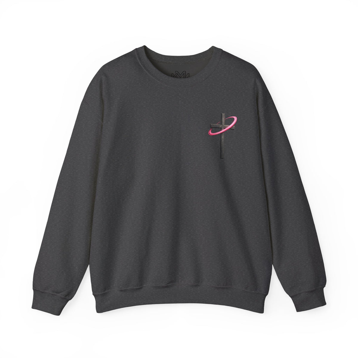 Christian Crewneck Sweatshirt — “With God All Things Are Possible” Inspirational Pullover