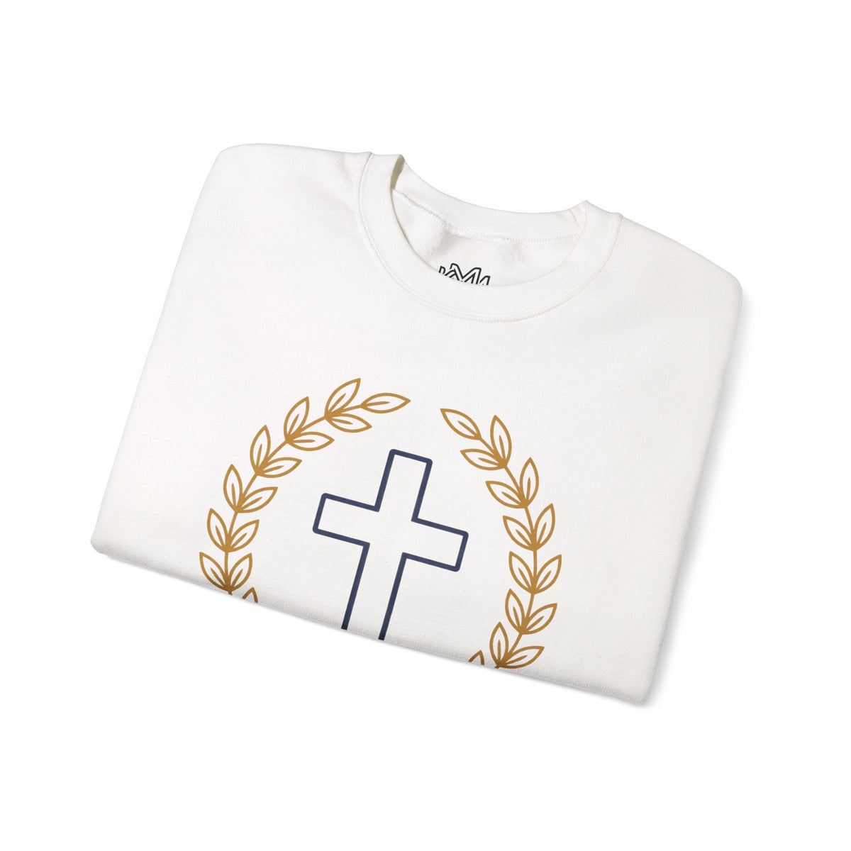 Agape Cross Crewneck Sweatshirt — Christian Faith Pullover