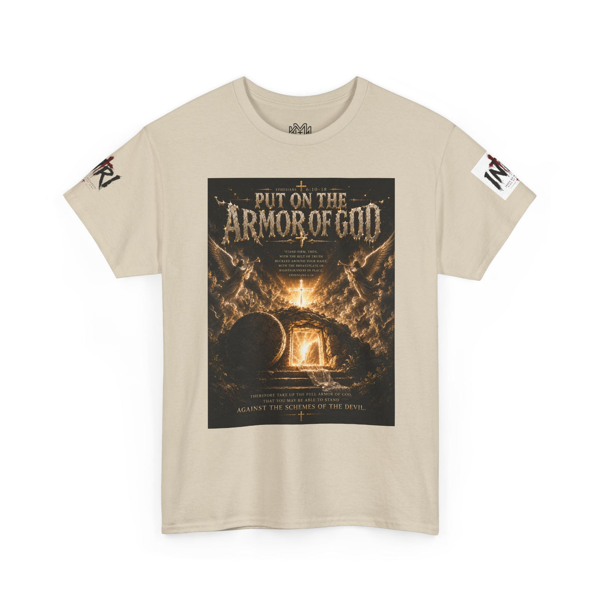 Armor of God T-Shirt — "God Is Not Done With You" Christian Faith Tee