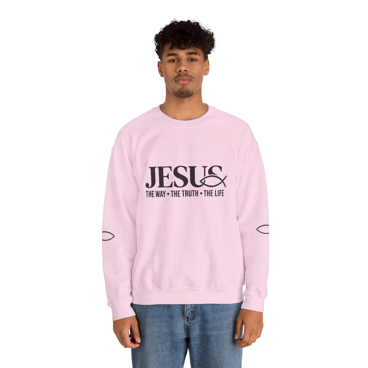 Jesus 'The Way • The Truth • The Life' Crewneck Sweatshirt