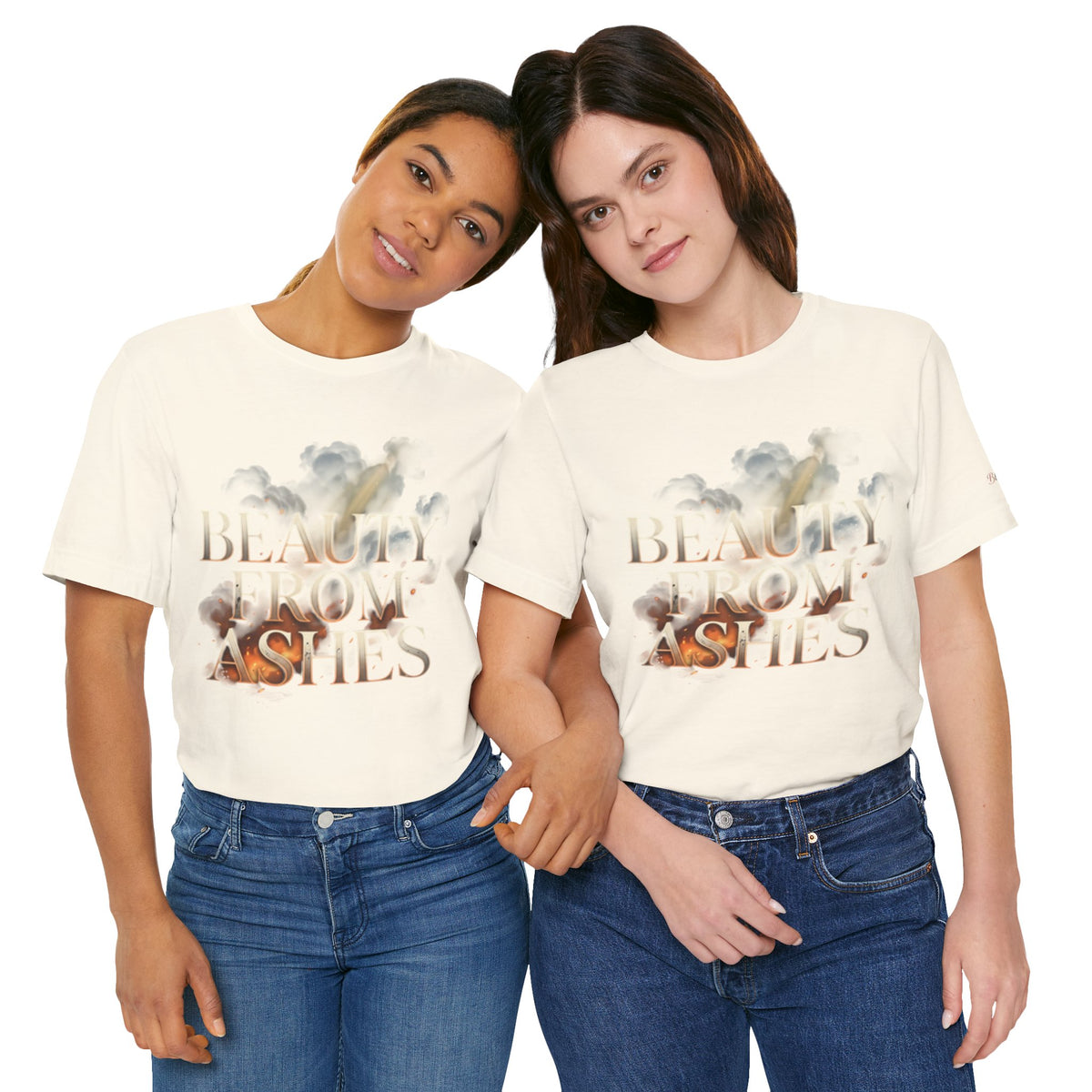 Beauty From Ashes Floral Tee