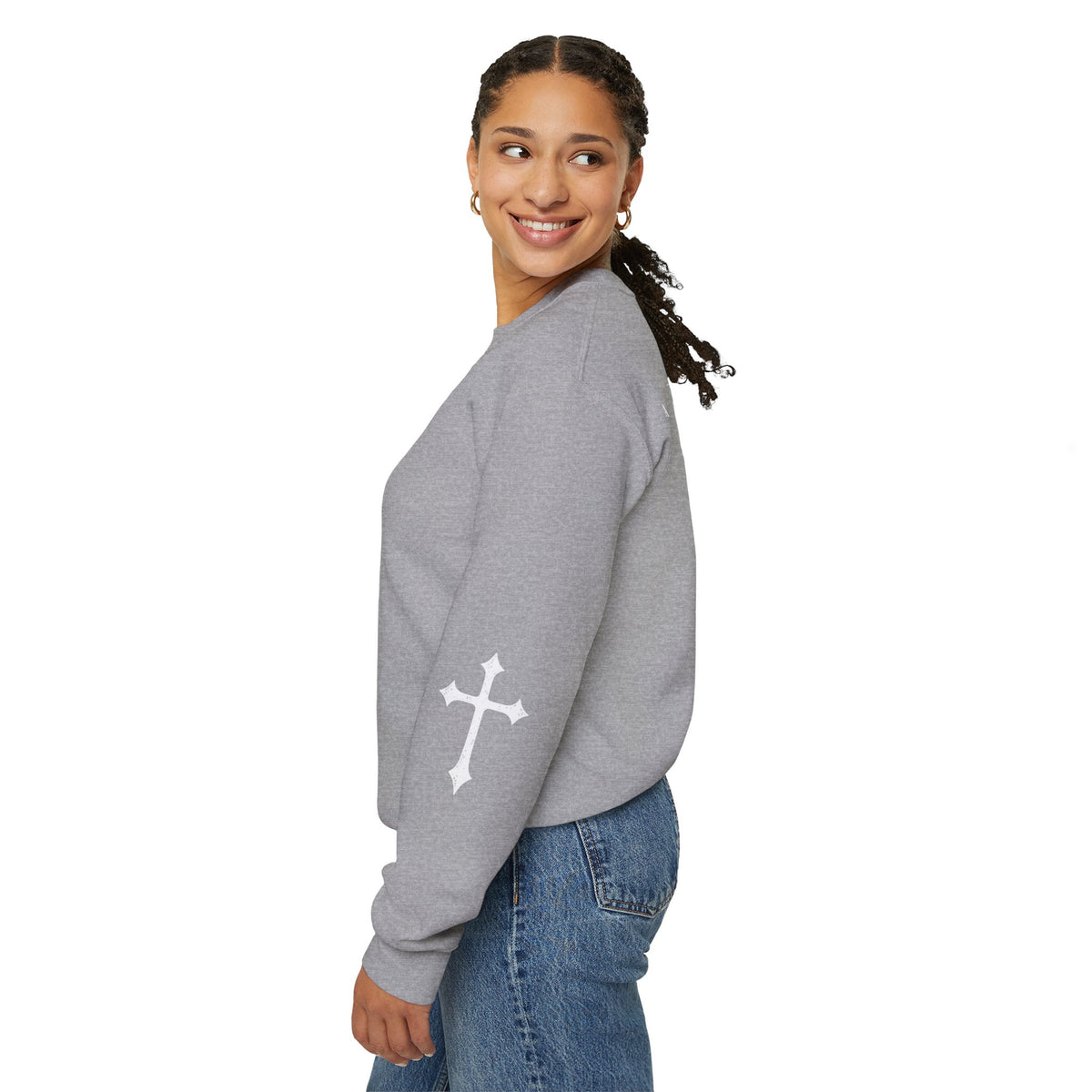 Chosen & Called Crewneck Sweatshirt — Christian Faith Apparel, 'A Royal Priesthood' Gospel Pullover