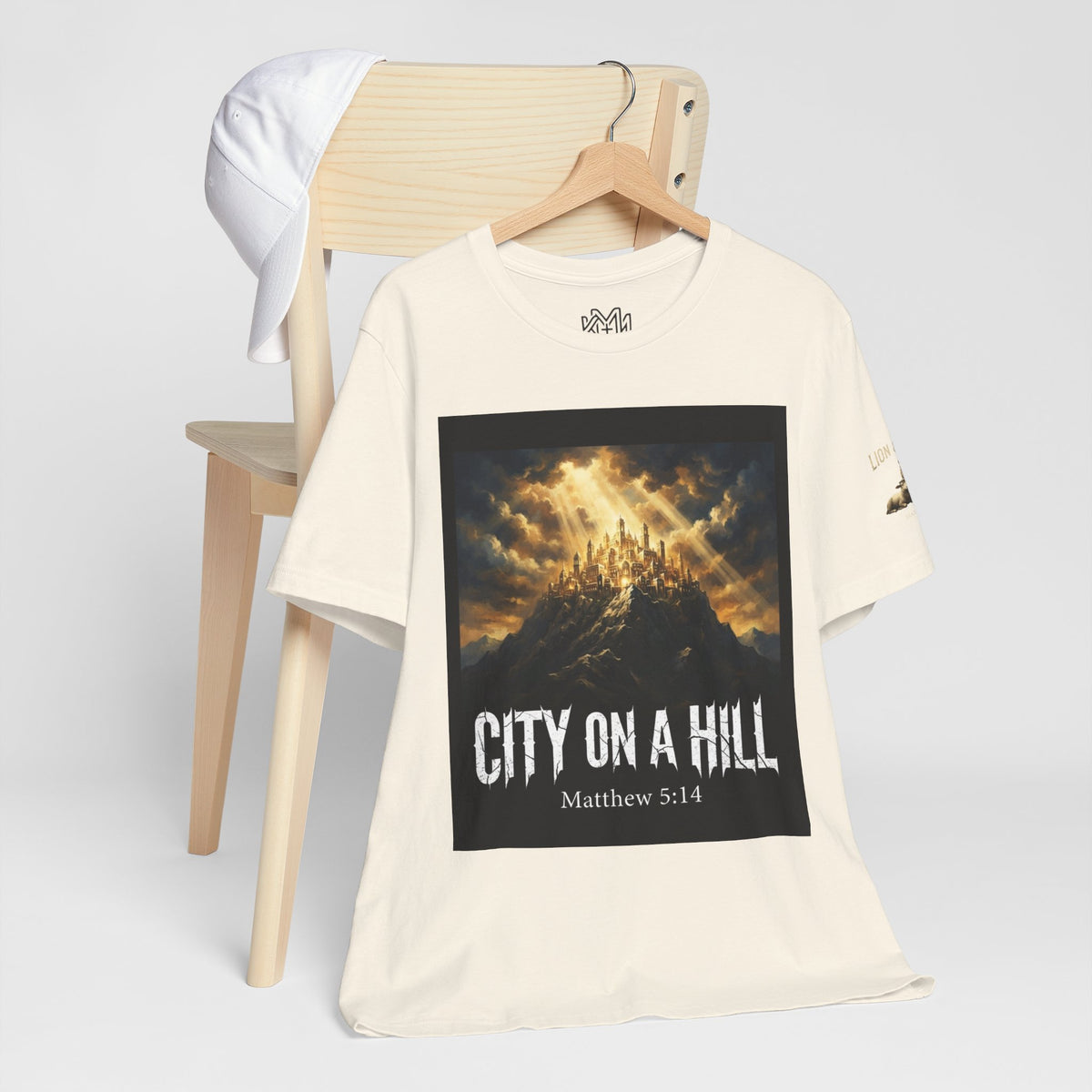 City on a Hill T-Shirt — Matthew 5:14 Christian Faith Tee