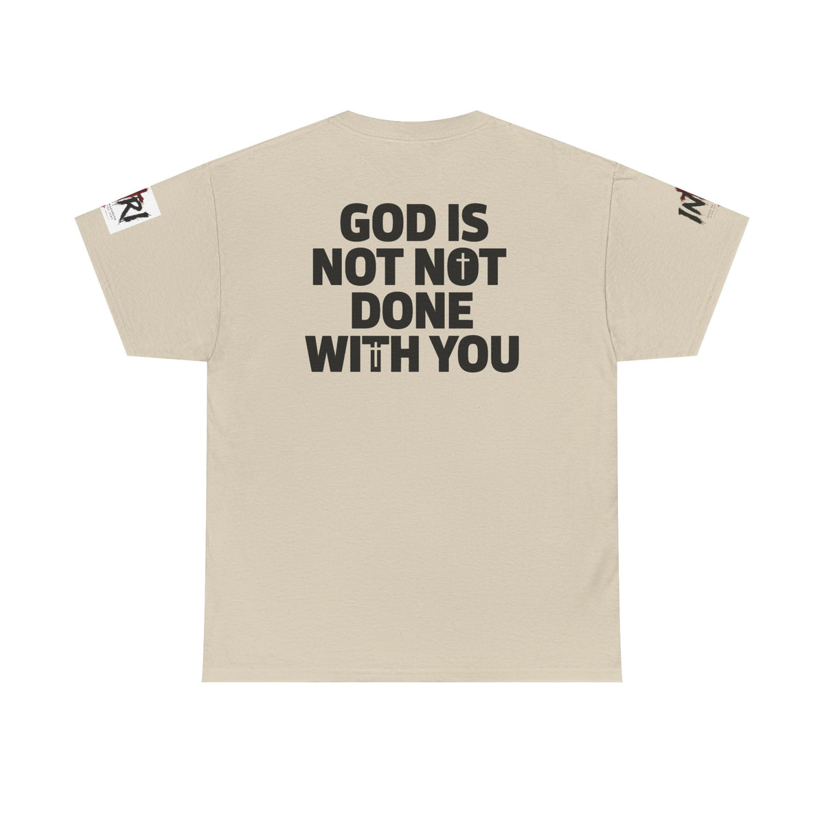 Armor of God T-Shirt — "God Is Not Done With You" Christian Faith Tee