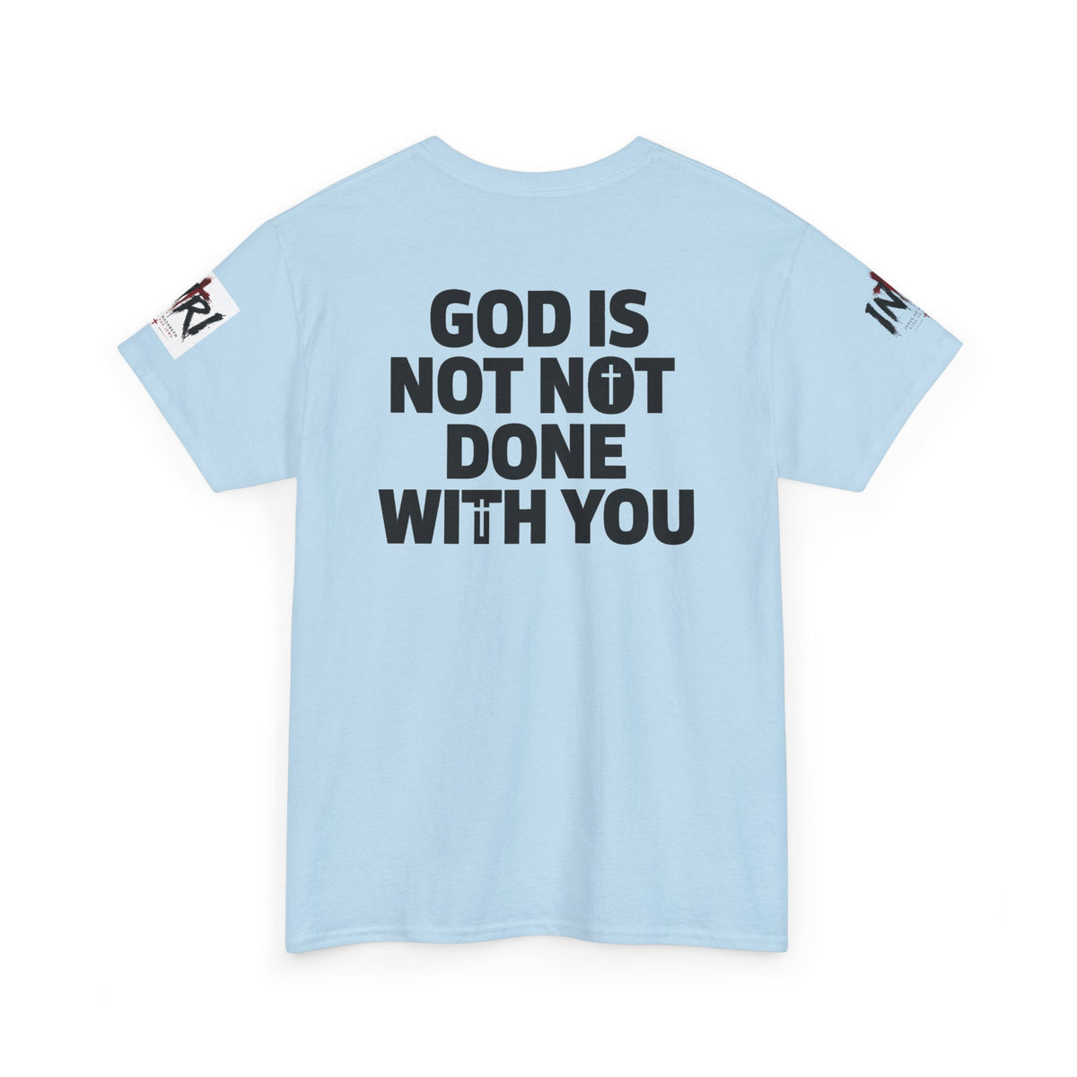 Armor of God T-Shirt — "God Is Not Done With You" Christian Faith Tee