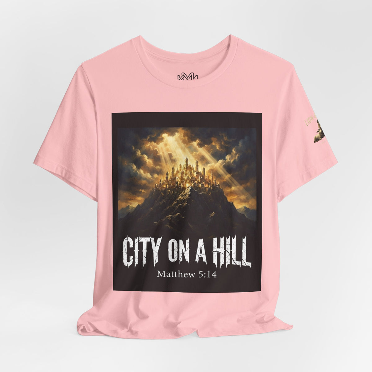 City on a Hill T-Shirt — Matthew 5:14 Christian Faith Tee