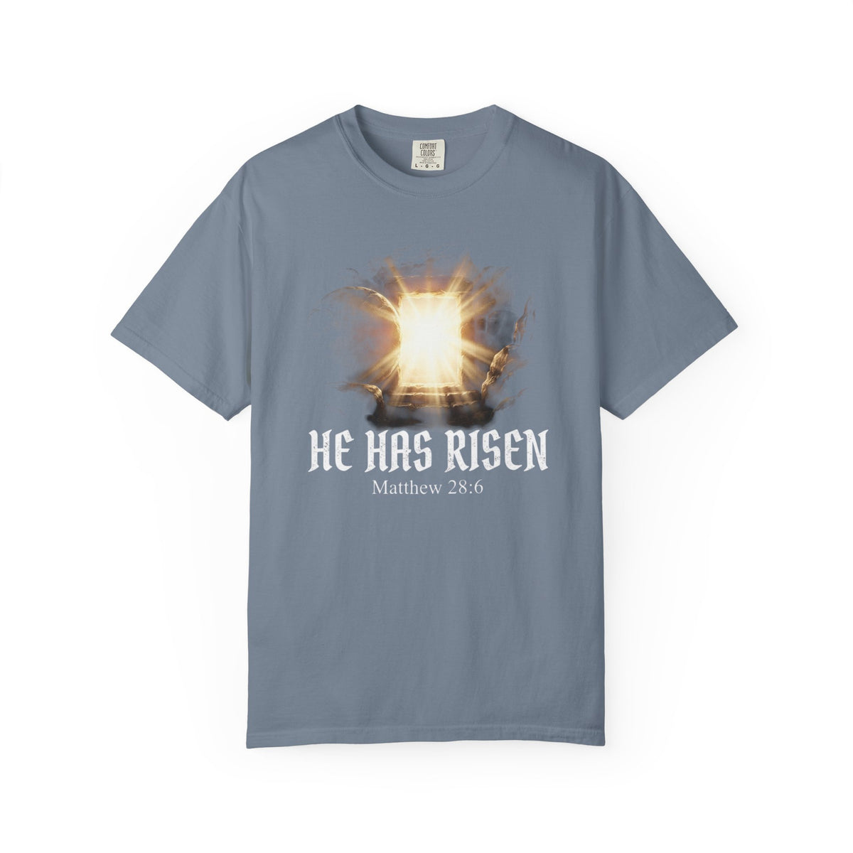 Angel Gateway T-Shirt — Fiery Winged Guardian Graphic Tee
