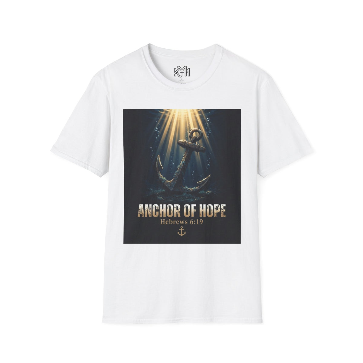 Anchor of Hope T-Shirt — Inspirational Anchor Design (Hebrews 6:19)