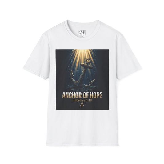 Anchor of Hope T-Shirt — Inspirational Anchor Design (Hebrews 6:19)