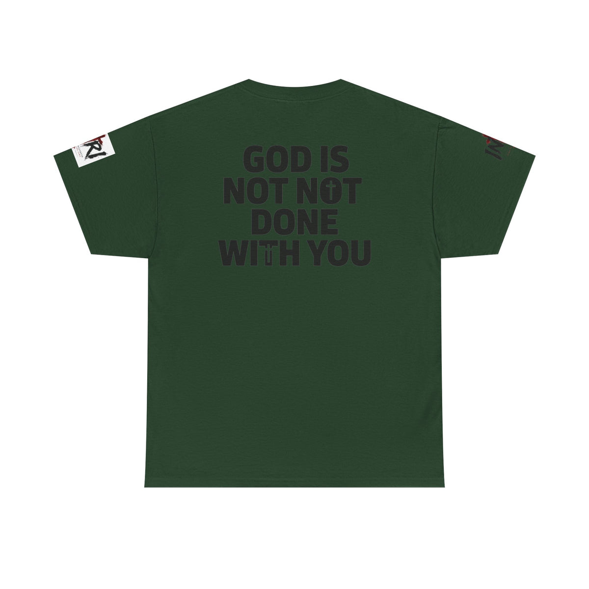 Armor of God T-Shirt — "God Is Not Done With You" Christian Faith Tee