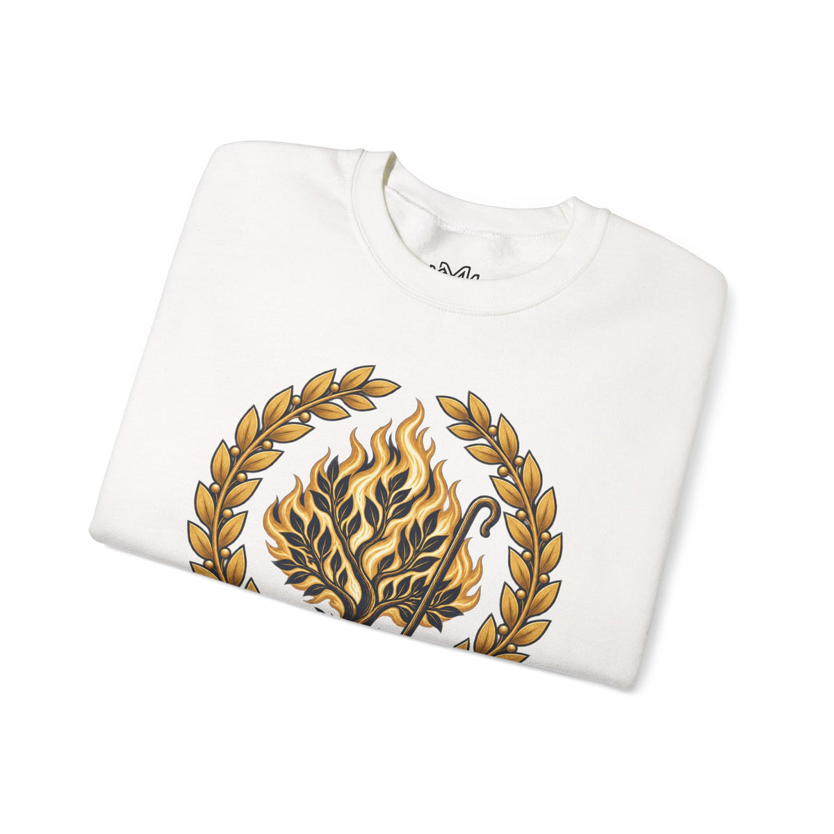 Crewneck Sweatshirt — "I Am Who I Am" Exodus 3:14 Inspirational Pullover
