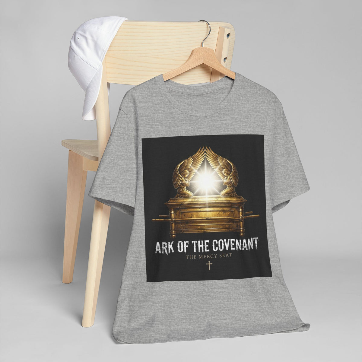 Ark of the Covenant T-Shirt — "King of Glory" Psalm 24:10 Christian Tee