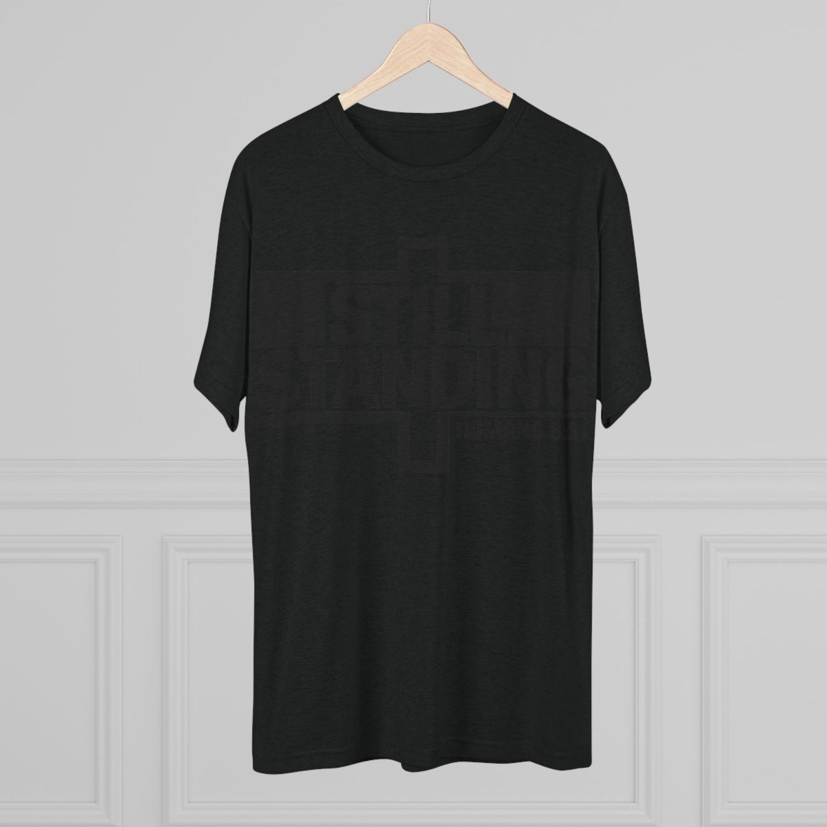 Still Standing Tee — Christian Romans 8:31 Inspirational T-Shirt
