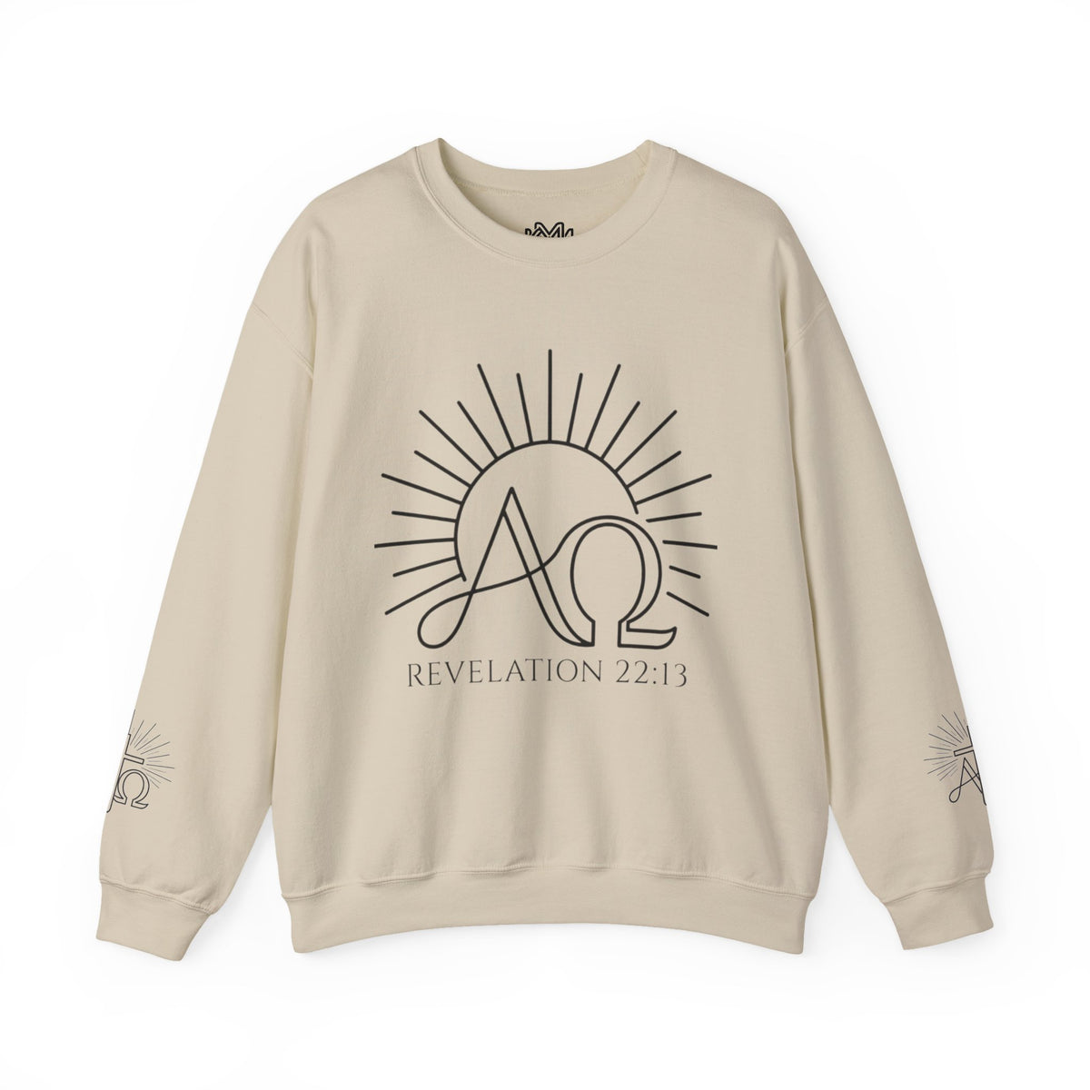 Alpha Omega 'Revelation 22:13' Crewneck Sweatshirt