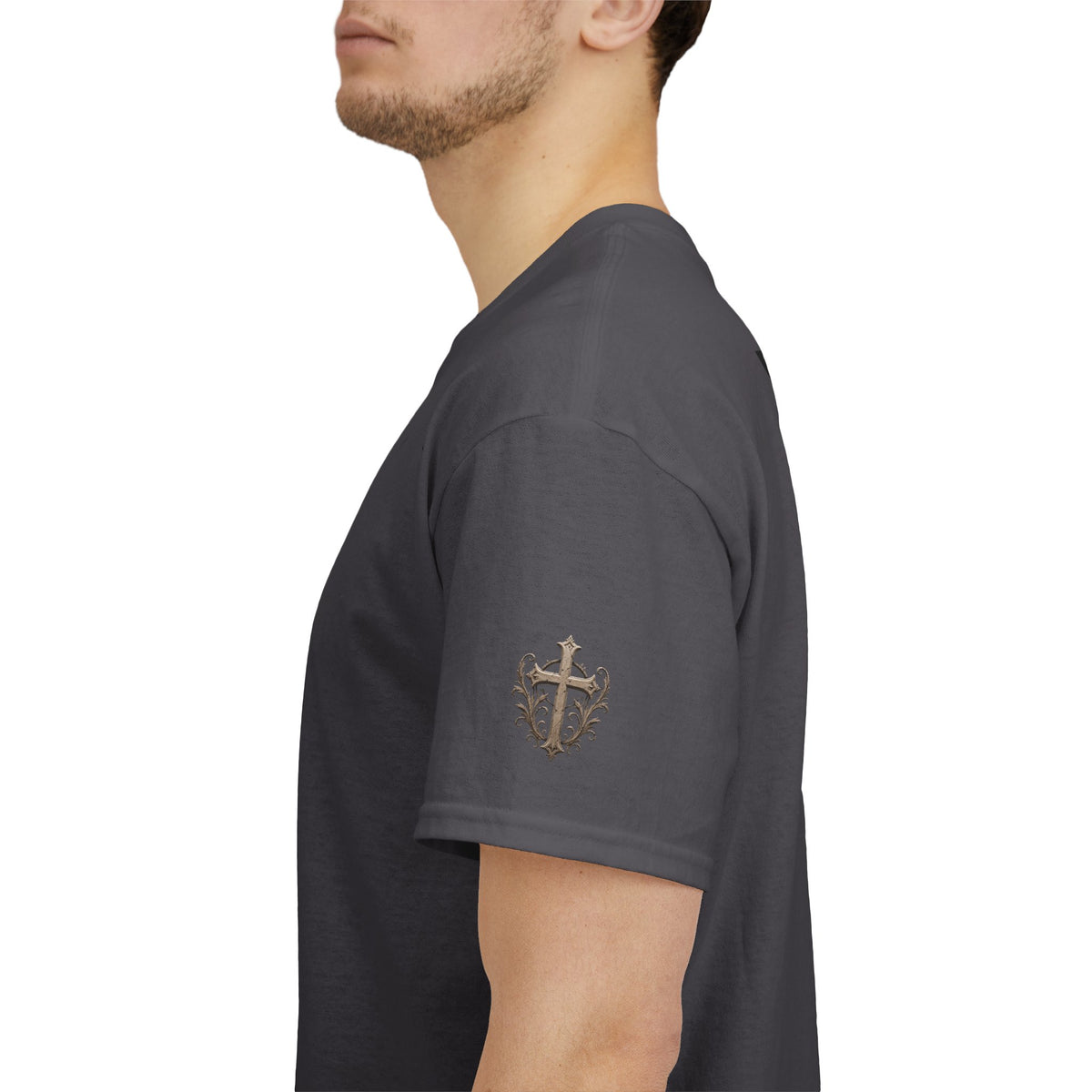 Angel Graphic Tee — "Walk by Faith, Not by Sight" Inspirational T‑Shirt