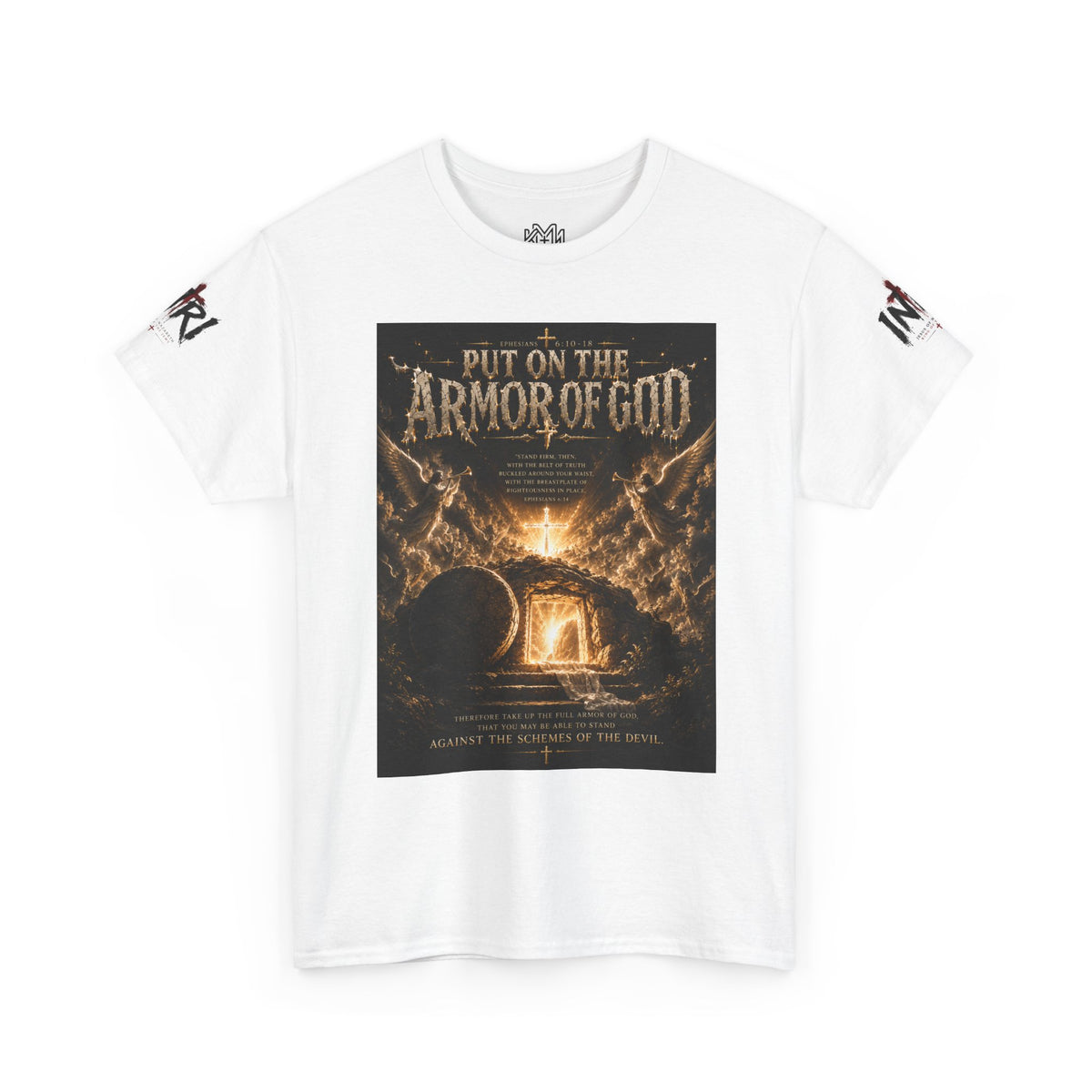 Armor of God T-Shirt — "God Is Not Done With You" Christian Faith Tee