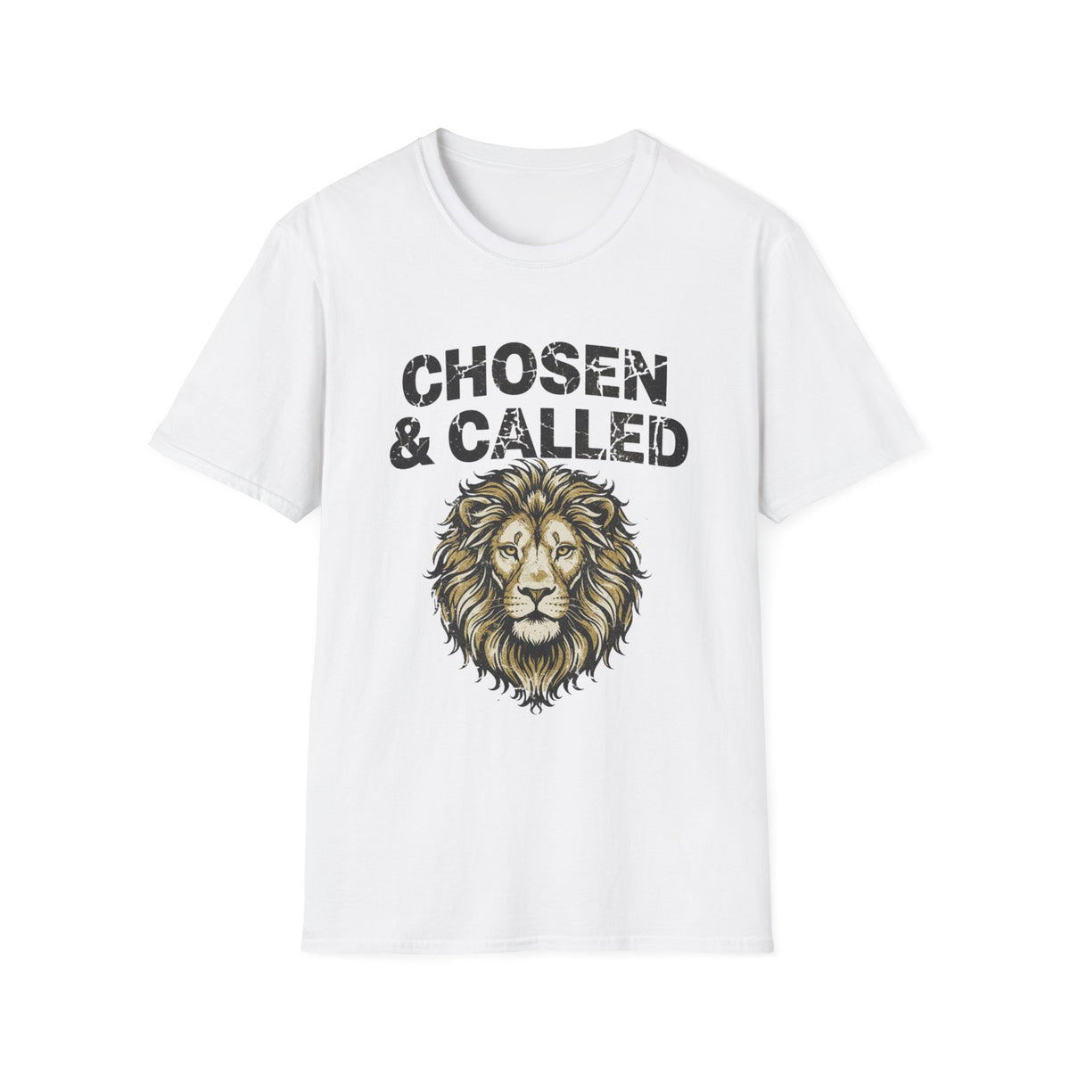 Chosen & Called Lion T-Shirt — Inspirational Christian Faith Tee