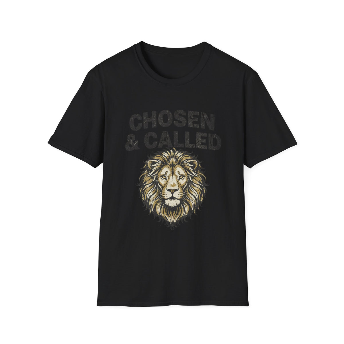 Chosen & Called Lion T-Shirt — Inspirational Christian Faith Tee