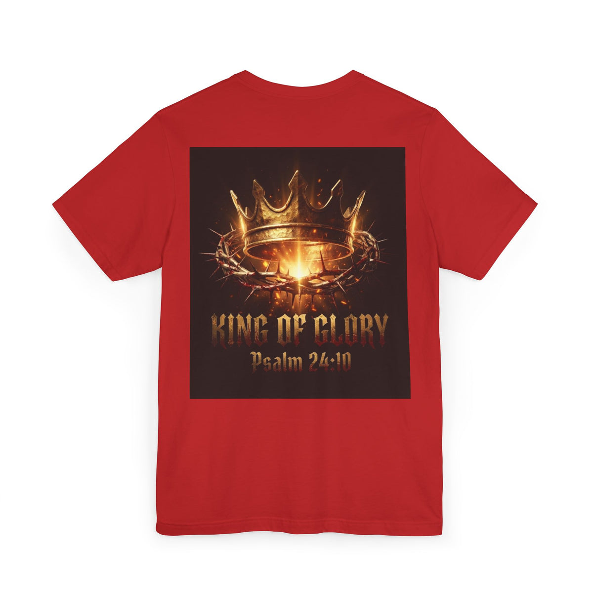 Ark of the Covenant T-Shirt — "King of Glory" Psalm 24:10 Christian Tee