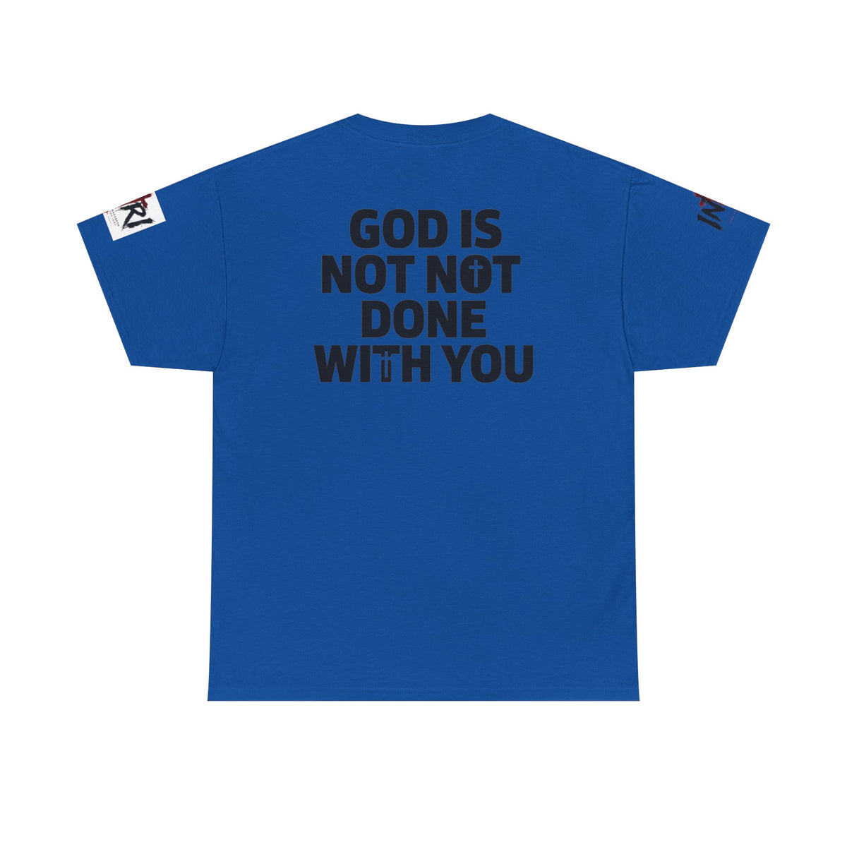Armor of God T-Shirt — "God Is Not Done With You" Christian Faith Tee
