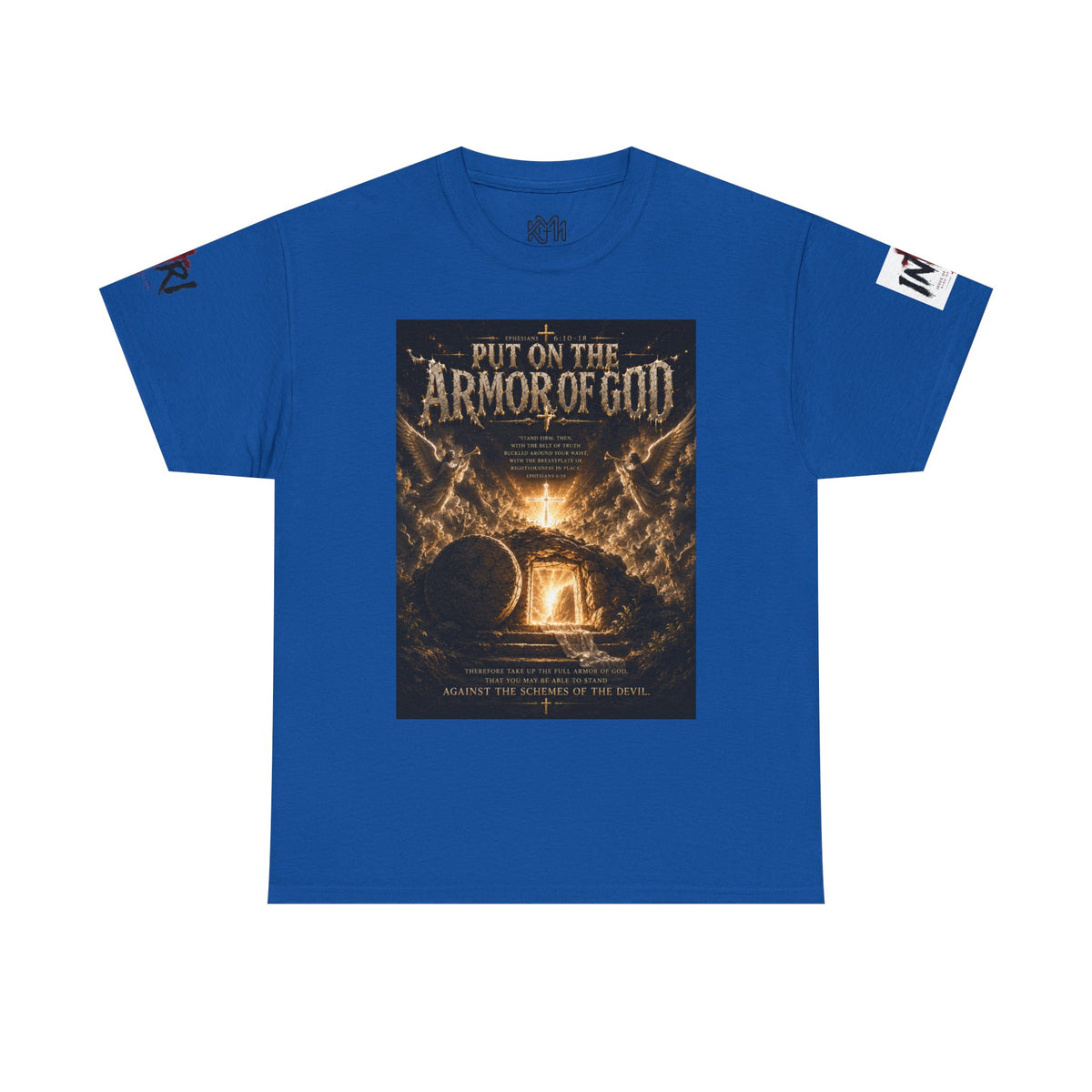 Armor of God T-Shirt — "God Is Not Done With You" Christian Faith Tee