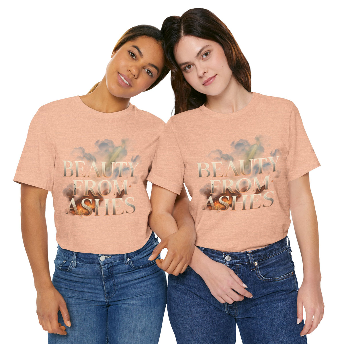 Beauty From Ashes Floral Tee