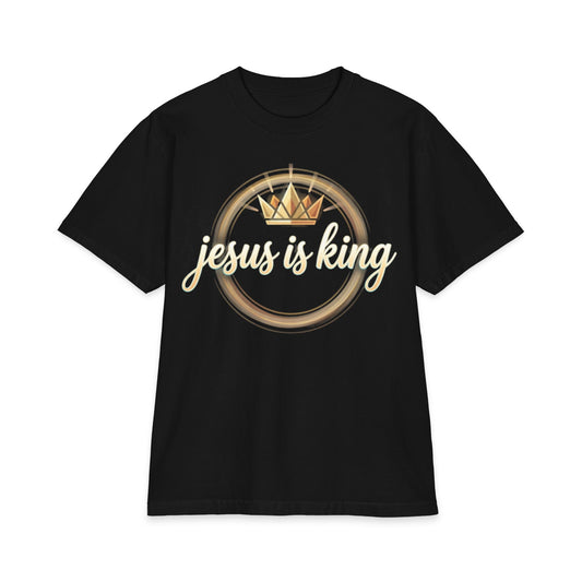 Jesus Is King T-Shirt — Christian Crown Faith Tee