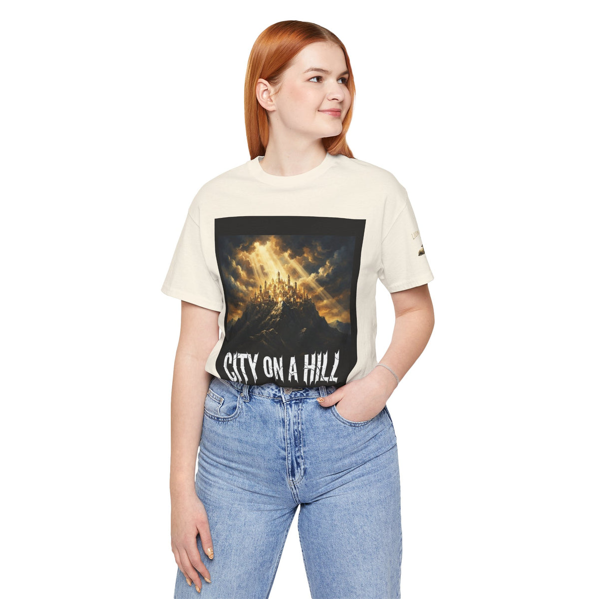 City on a Hill T-Shirt — Matthew 5:14 Christian Faith Tee