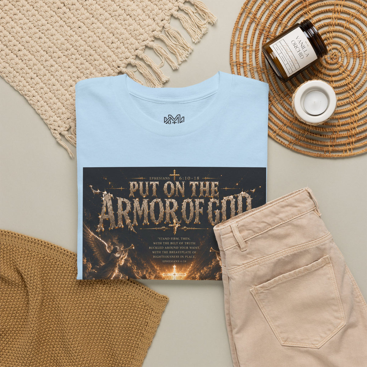 Armor of God T-Shirt — "God Is Not Done With You" Christian Faith Tee