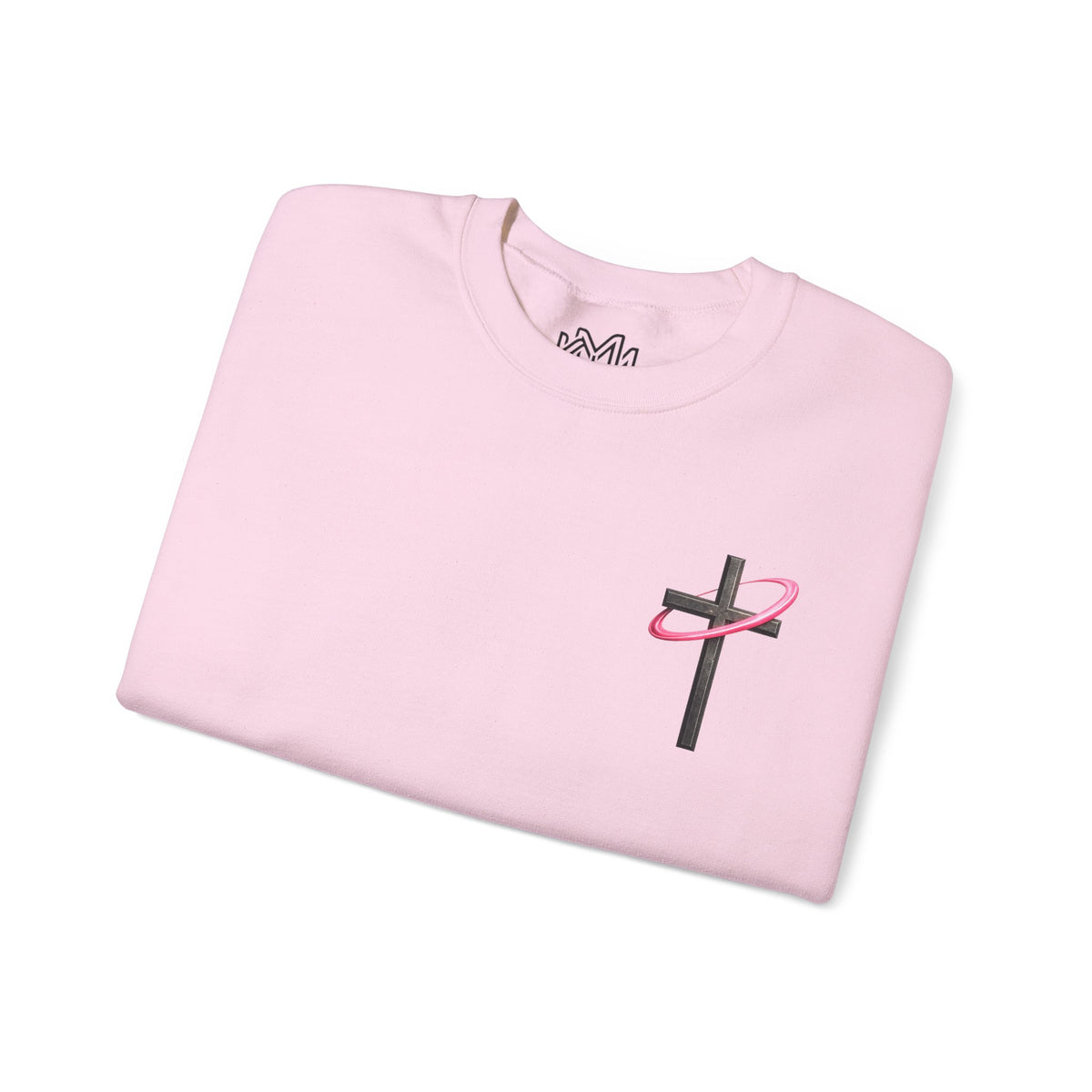 Christian Crewneck Sweatshirt — “With God All Things Are Possible” Inspirational Pullover
