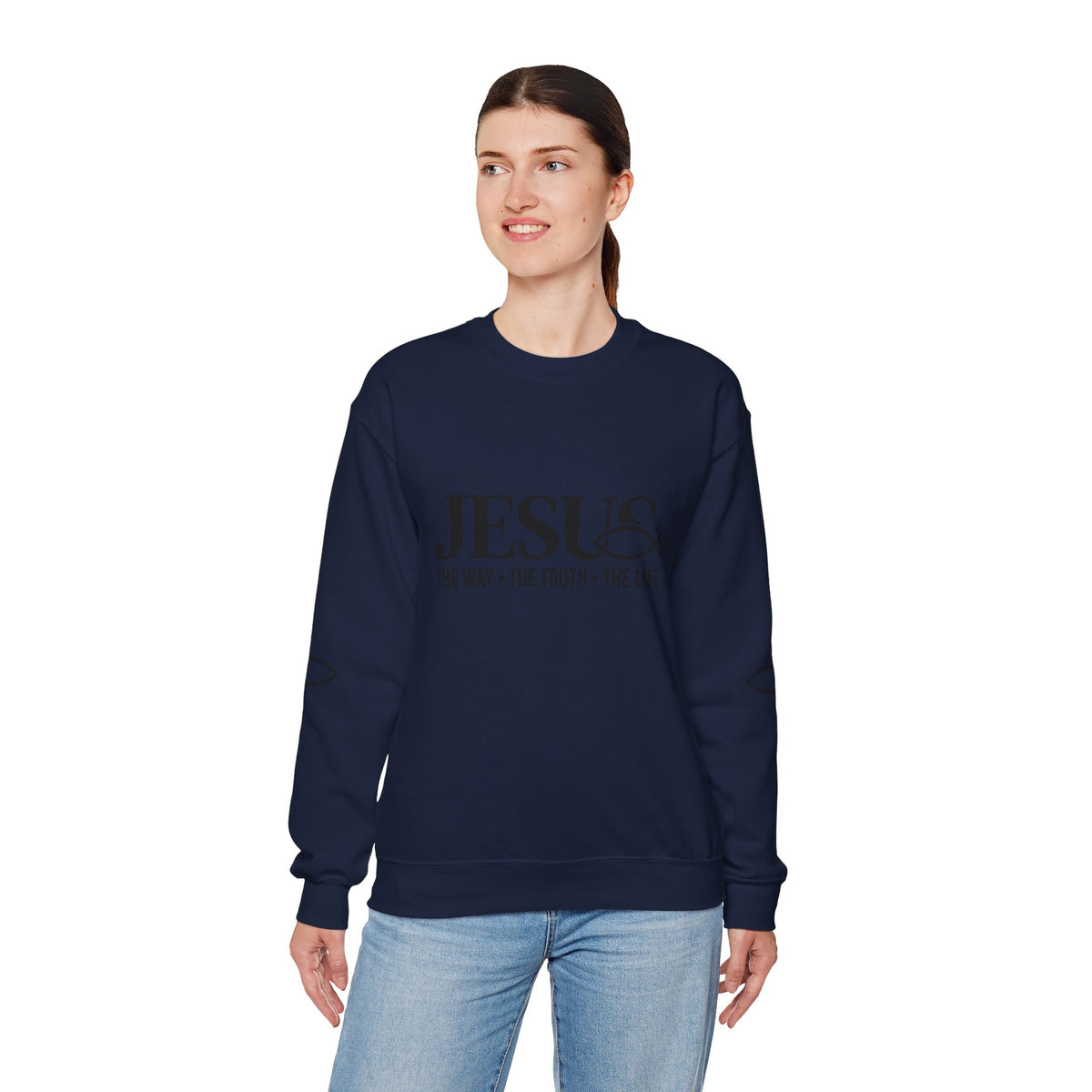 Jesus 'The Way • The Truth • The Life' Crewneck Sweatshirt