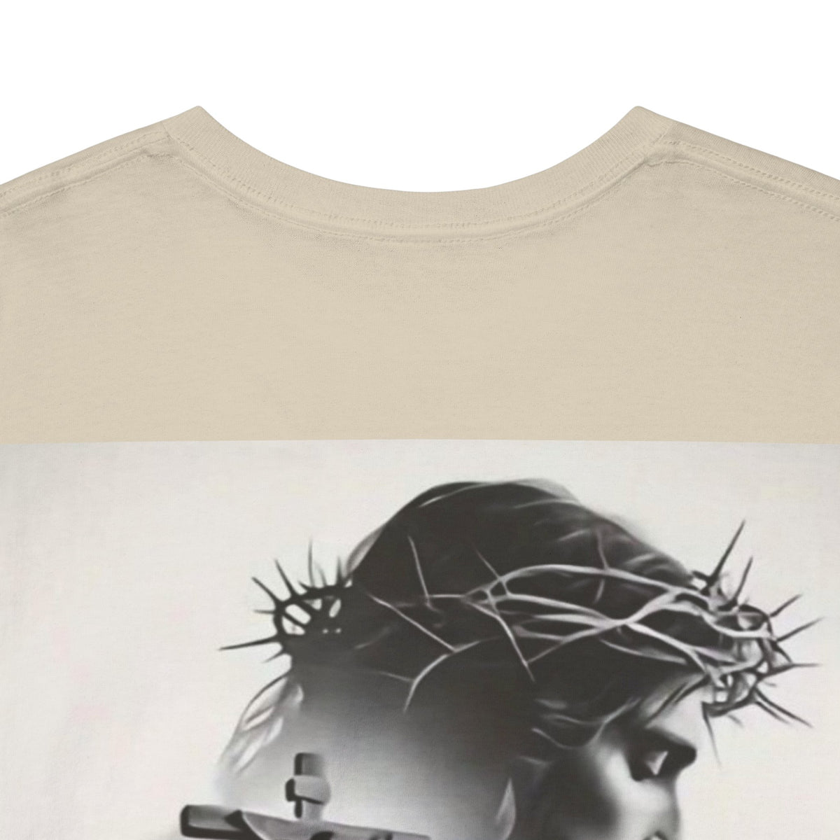 Christian Son & Heir T-Shirt — 'Adopted by Grace' Faith Tee with Jesus Prayer Design