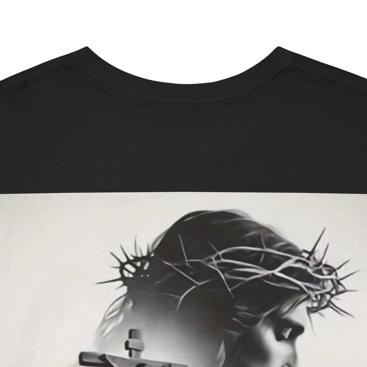 Christian Son & Heir T-Shirt — 'Adopted by Grace' Faith Tee with Jesus Prayer Design