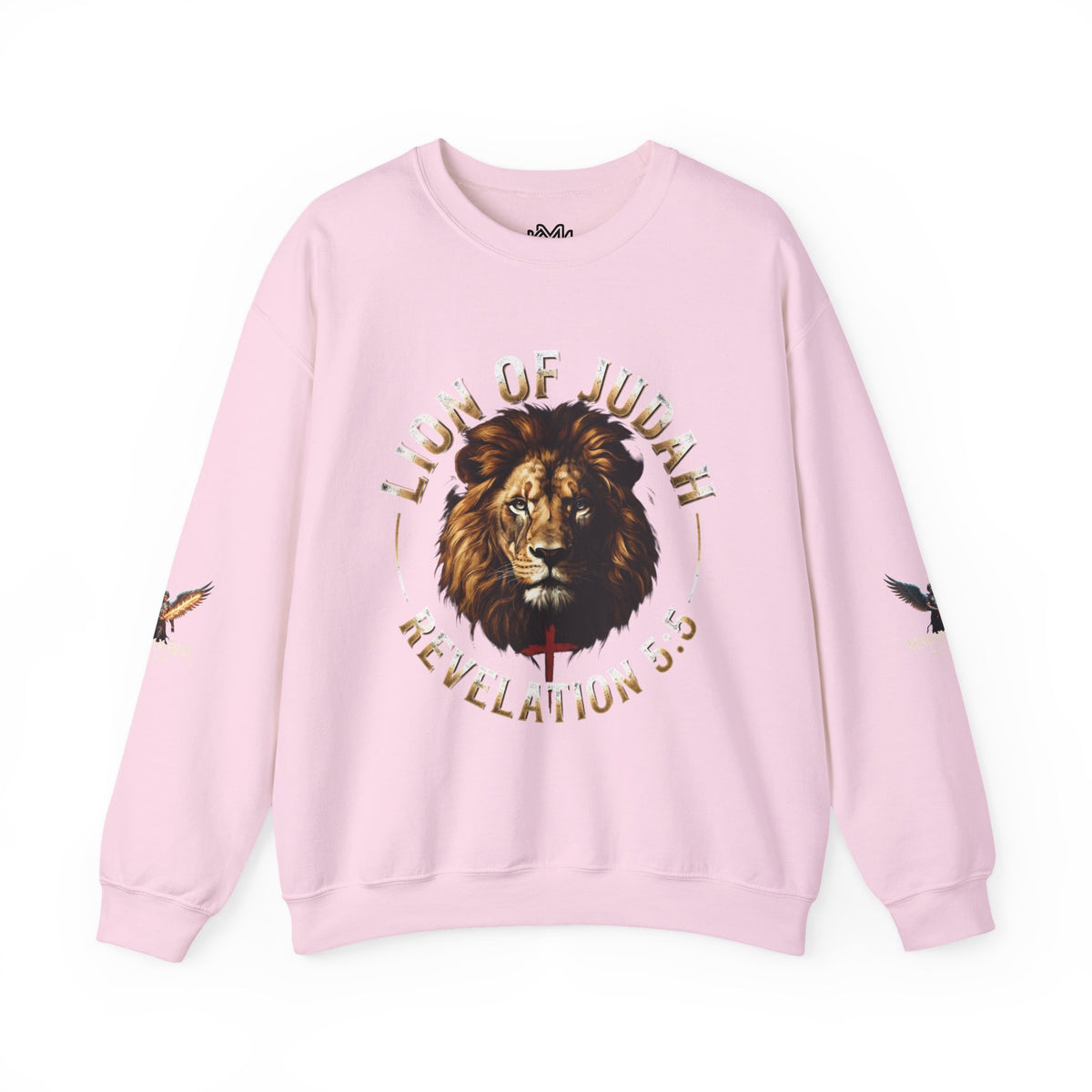 Lion of Judah Sweatshirt – "Revelation 5:5" Christian Crewneck