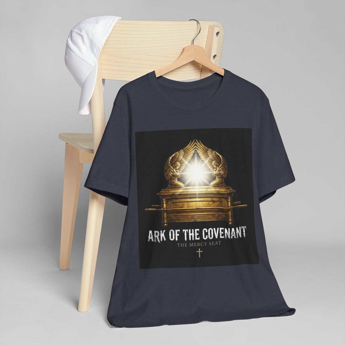 Ark of the Covenant T-Shirt — "King of Glory" Psalm 24:10 Christian Tee