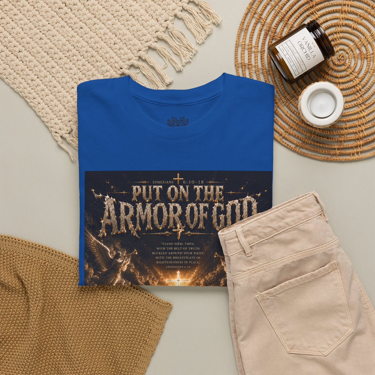 Armor of God T-Shirt — "God Is Not Done With You" Christian Faith Tee