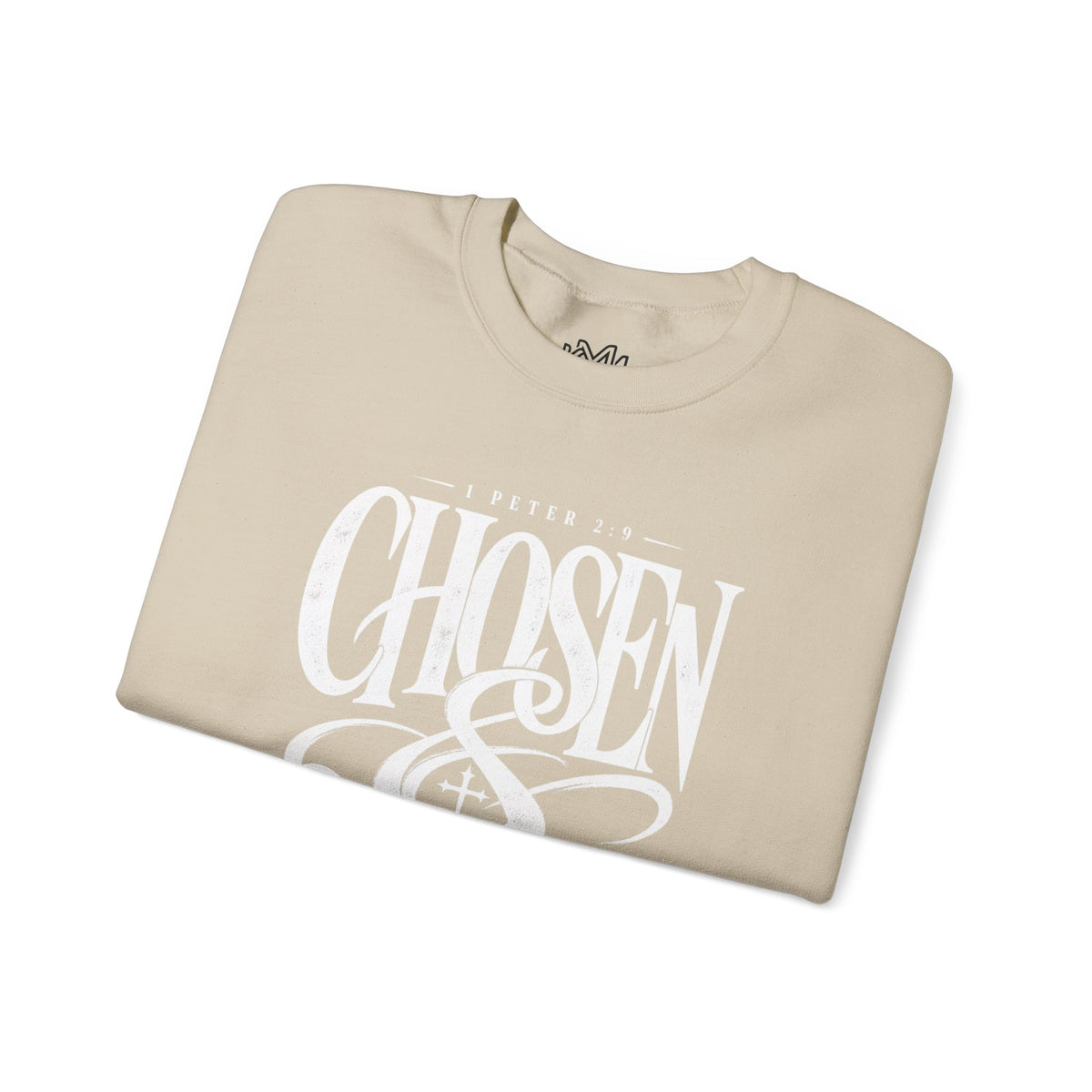 Chosen & Called Crewneck Sweatshirt — Christian Faith Apparel, 'A Royal Priesthood' Gospel Pullover