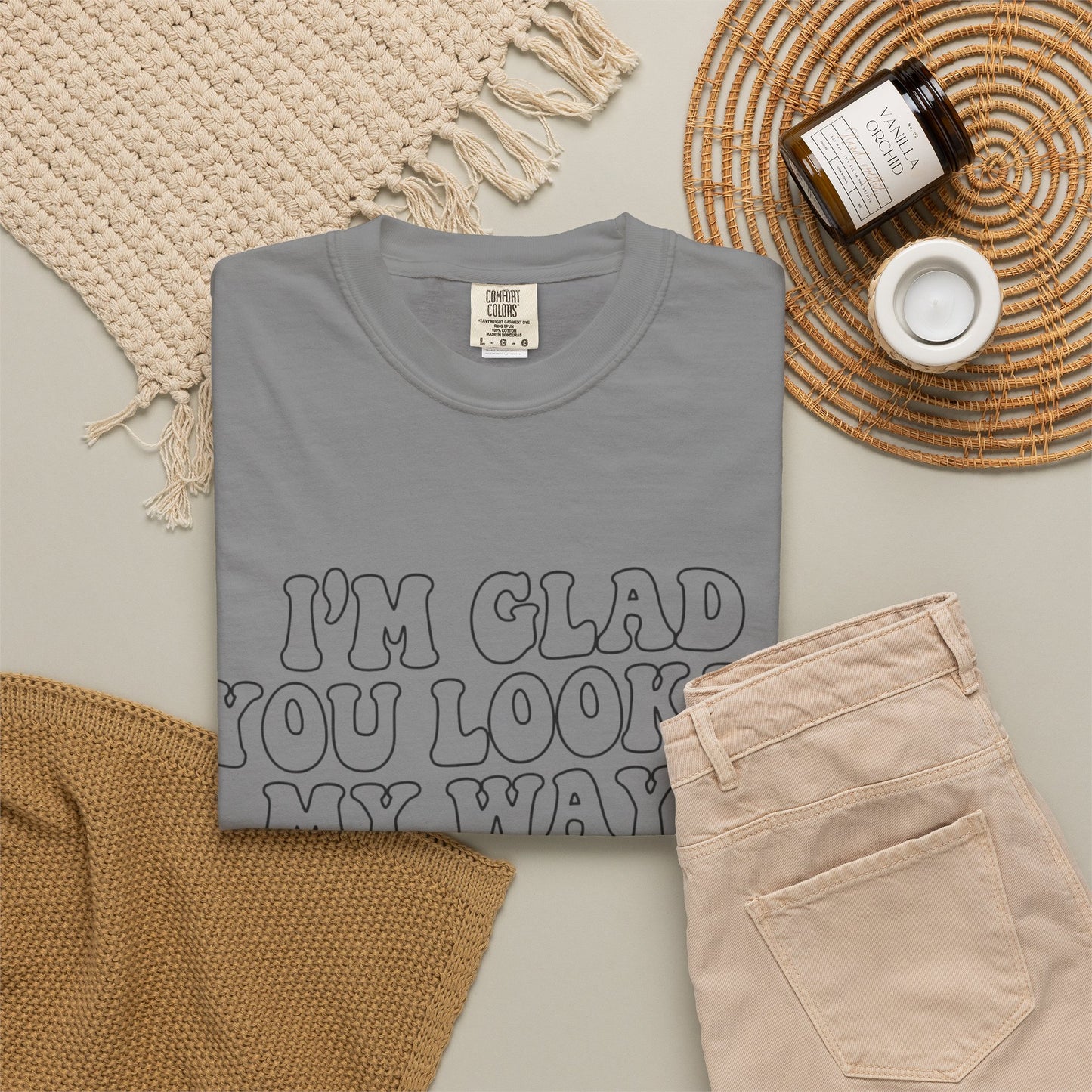 Jesus Loves You T-Shirt — “I’m Glad You Looked My Way… Because Jesus Loves You” Christian Tee