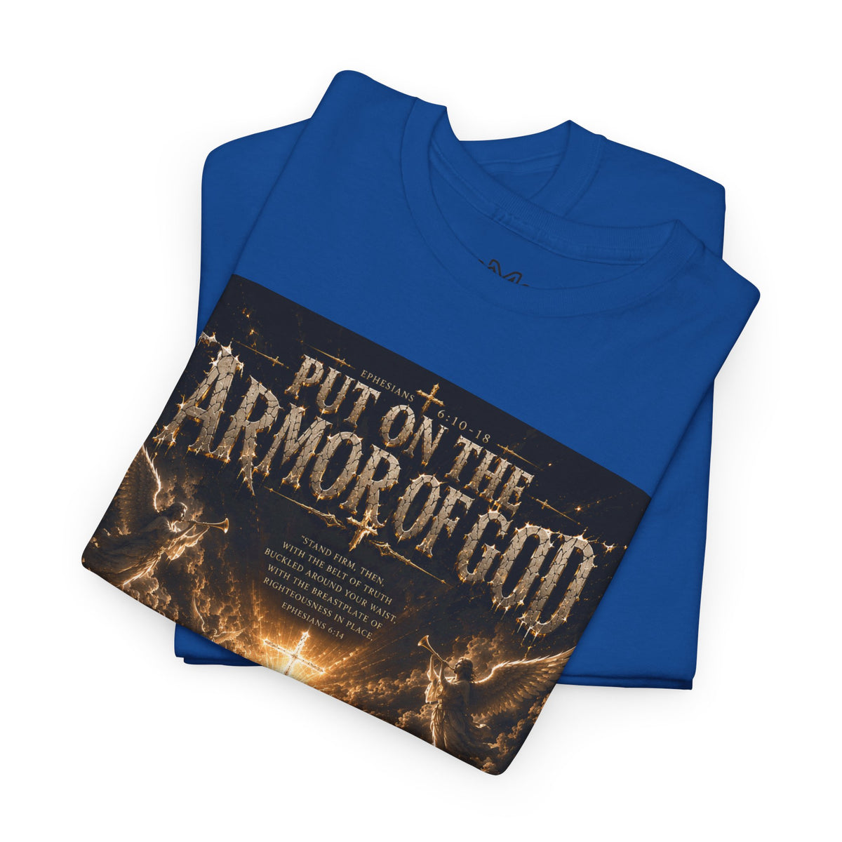 Armor of God T-Shirt — "God Is Not Done With You" Christian Faith Tee