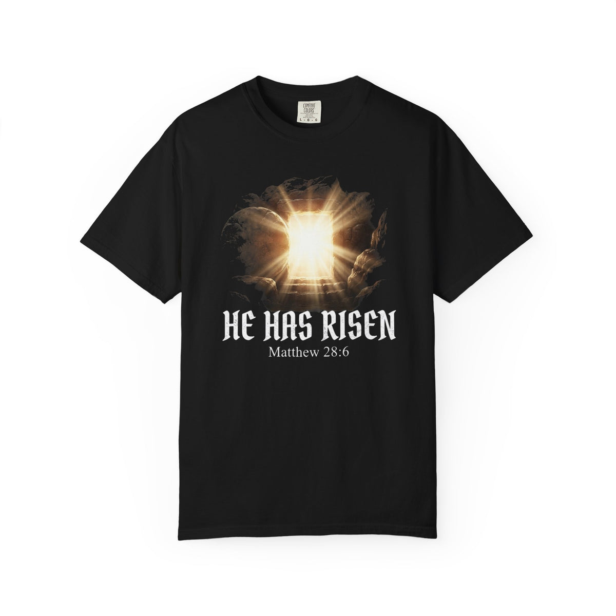 Angel Gateway T-Shirt — Fiery Winged Guardian Graphic Tee