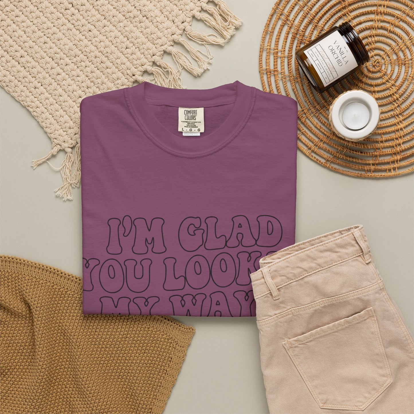 Jesus Loves You T-Shirt — “I’m Glad You Looked My Way… Because Jesus Loves You” Christian Tee