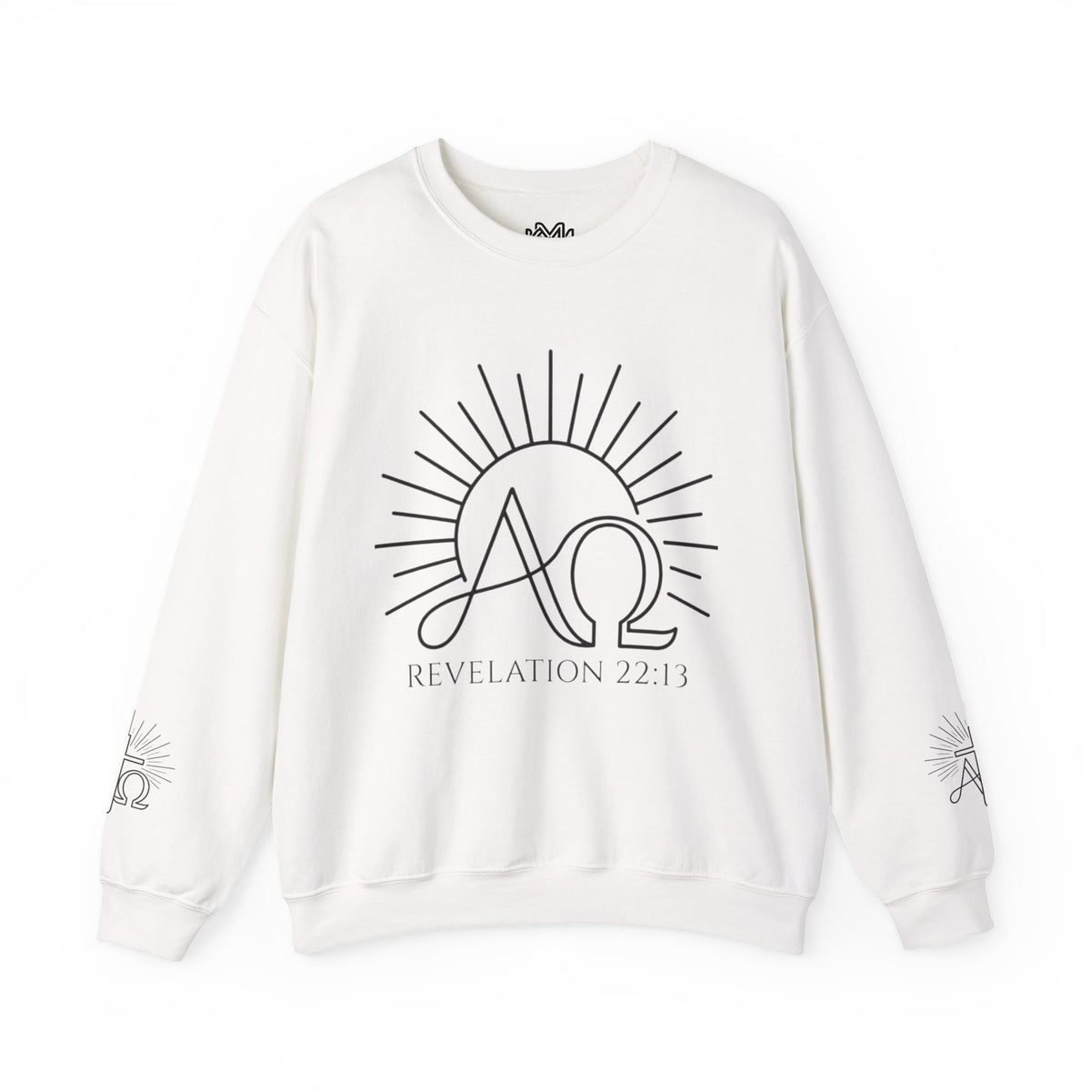 Alpha Omega 'Revelation 22:13' Crewneck Sweatshirt