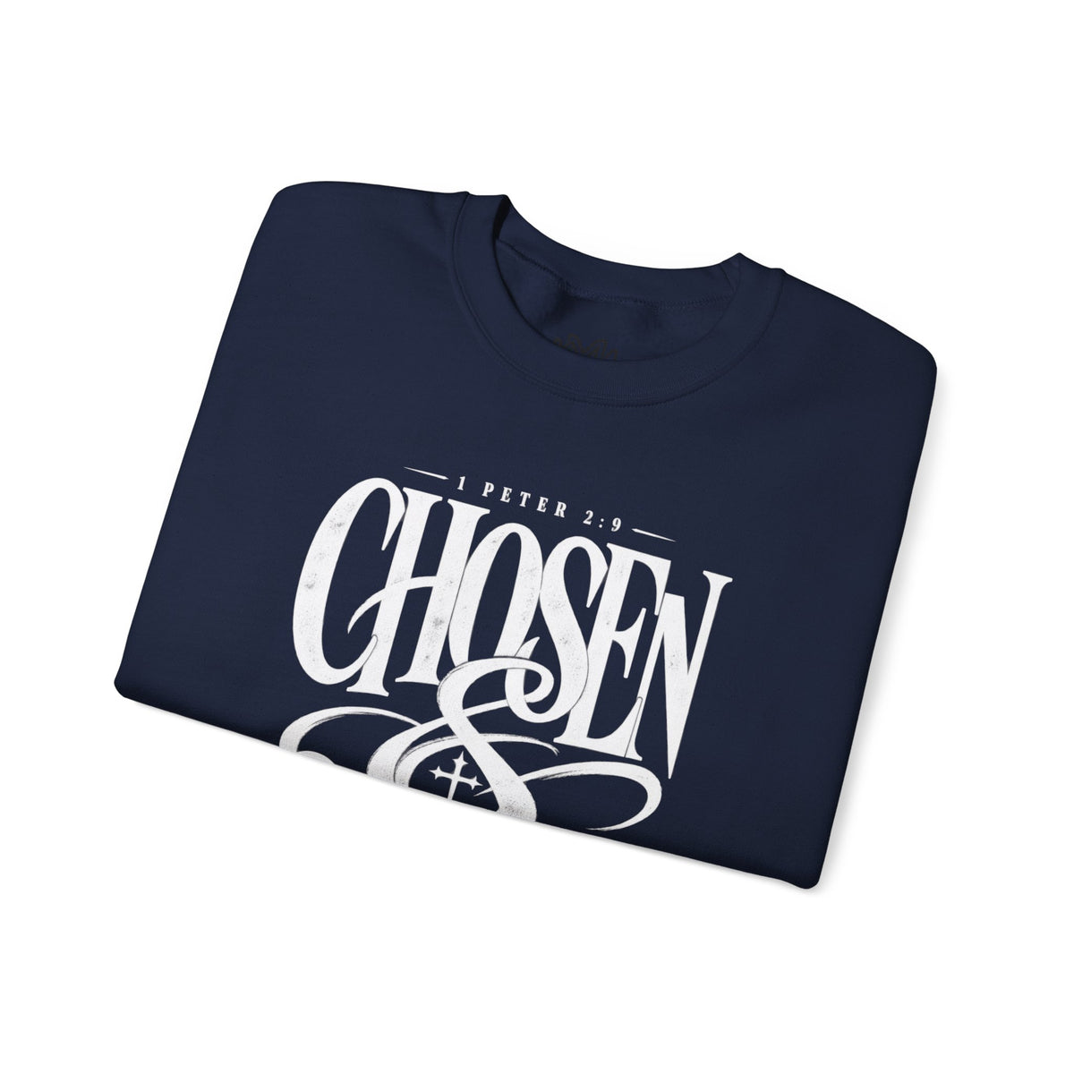 Chosen & Called Crewneck Sweatshirt — Christian Faith Apparel, 'A Royal Priesthood' Gospel Pullover