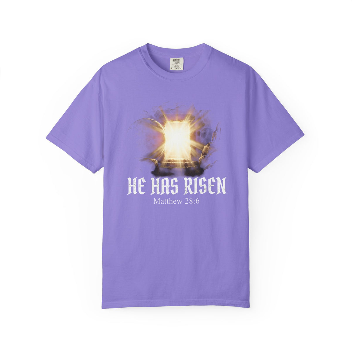 Angel Gateway T-Shirt — Fiery Winged Guardian Graphic Tee